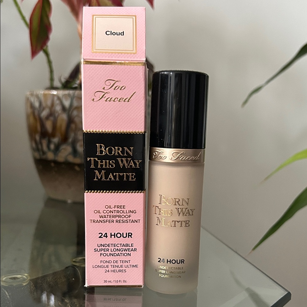 Too Faced Born This Way Matte Undetectable Foundation in Cloud - Discontinued